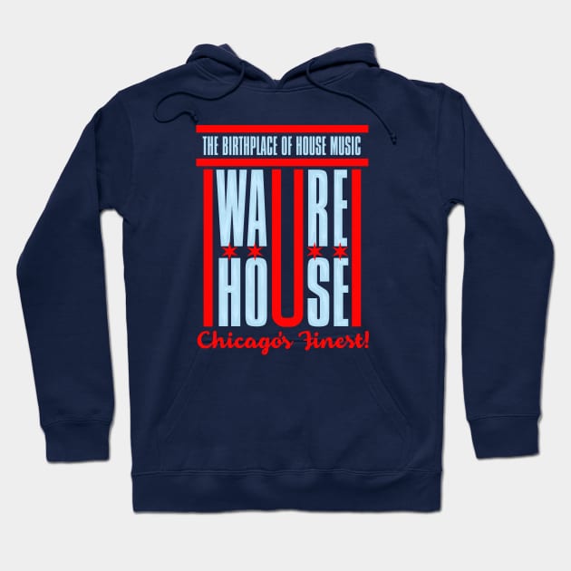 WAREHOUSE The Birthplace of House Music Hoodie by dojranliev